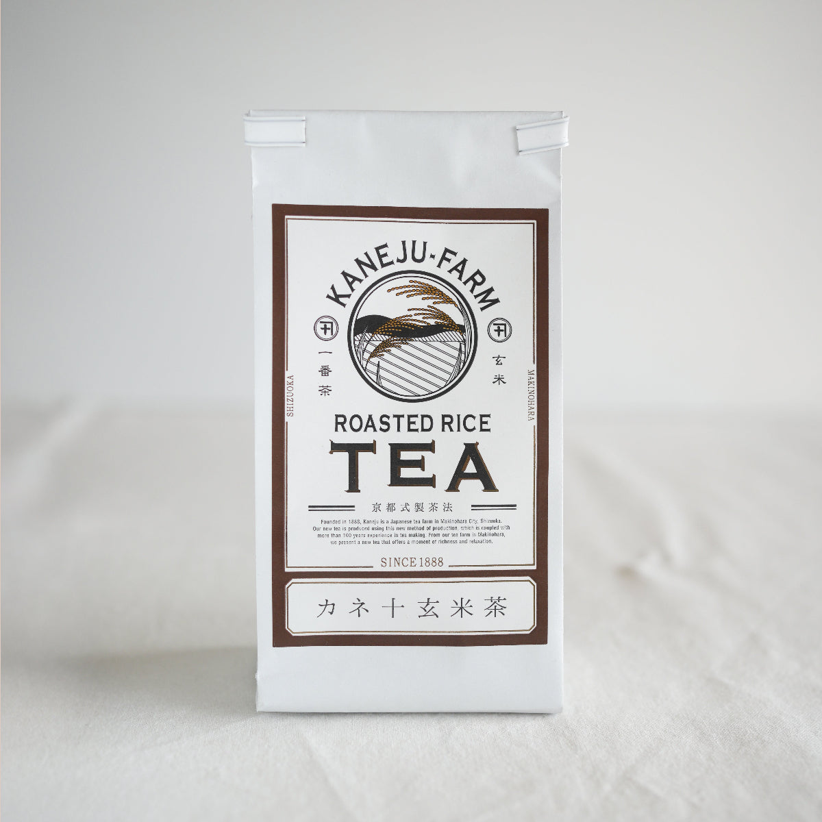 Kaneju farm Roasted Rice tea (Genmaicha)