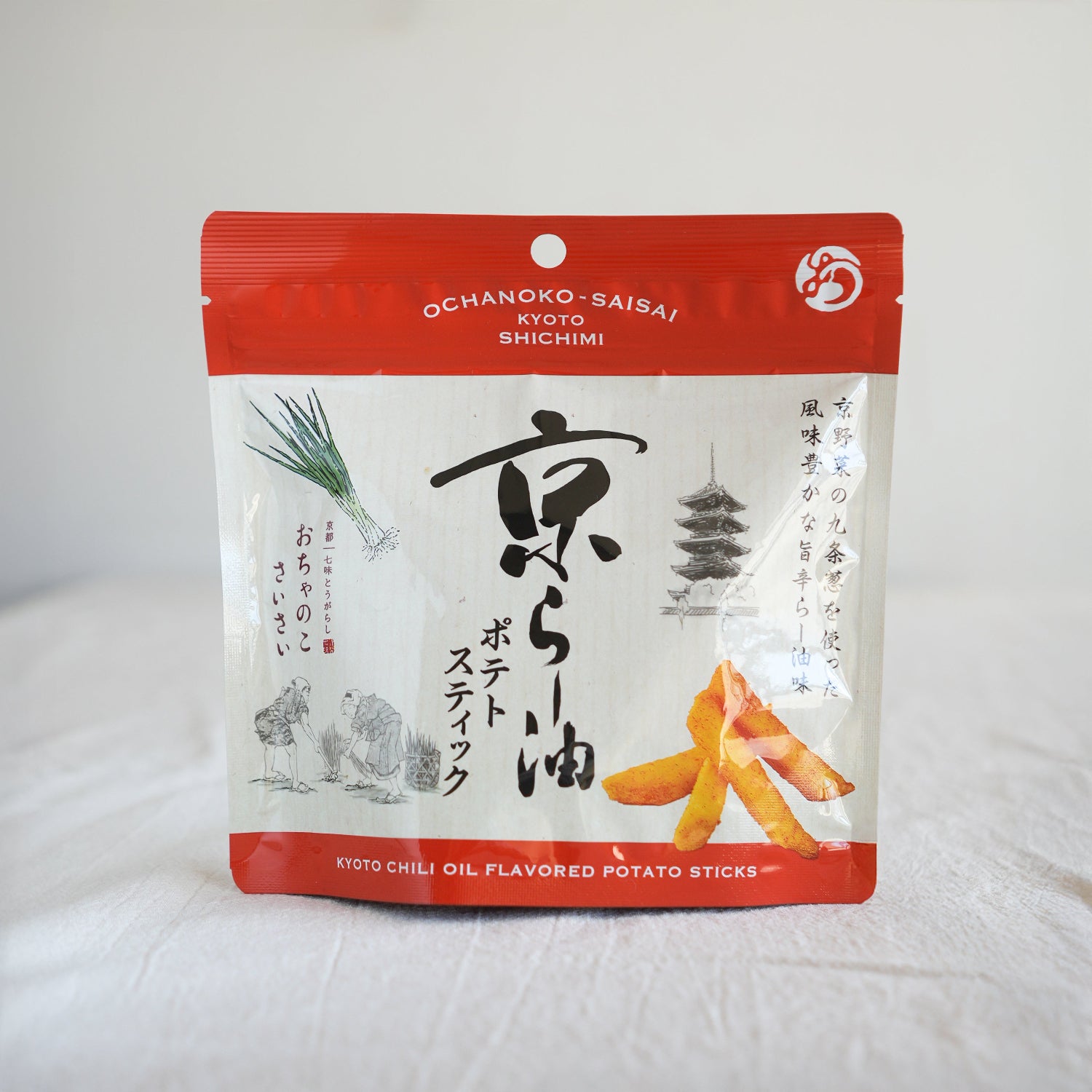 Ochanokosaisai Kyo Rayu Potato sticks Kyoto Chili oil flavored Potato sticks