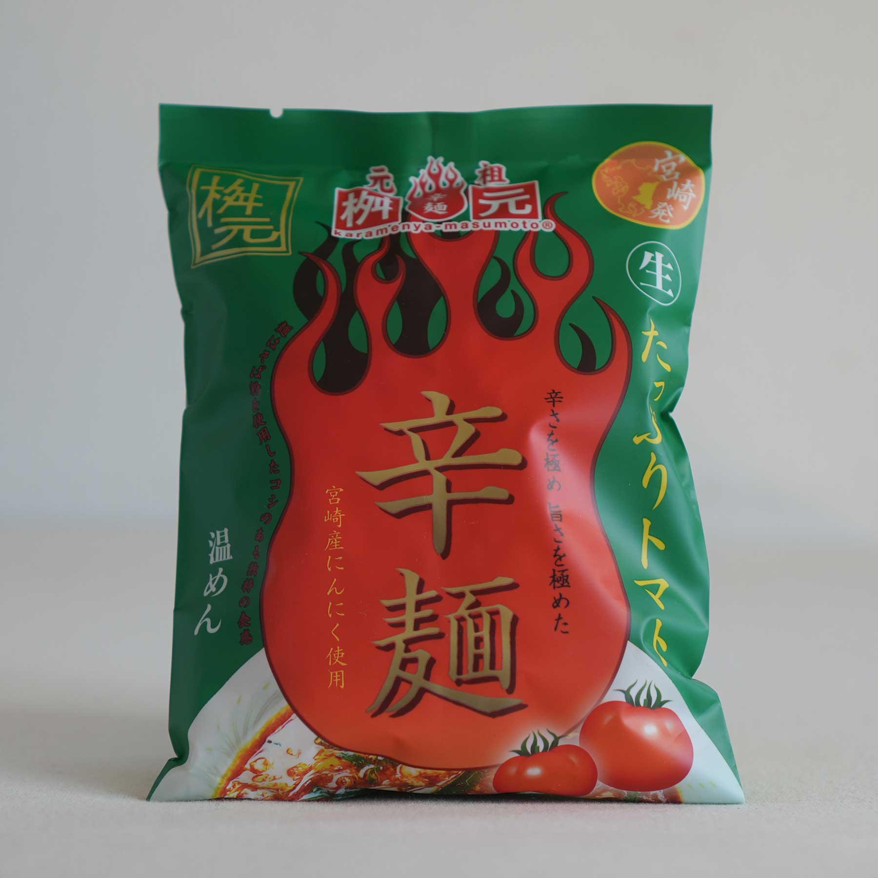 Menya Masumoto Spicy Tomato Noodle Japanese Miyazaki Karamen