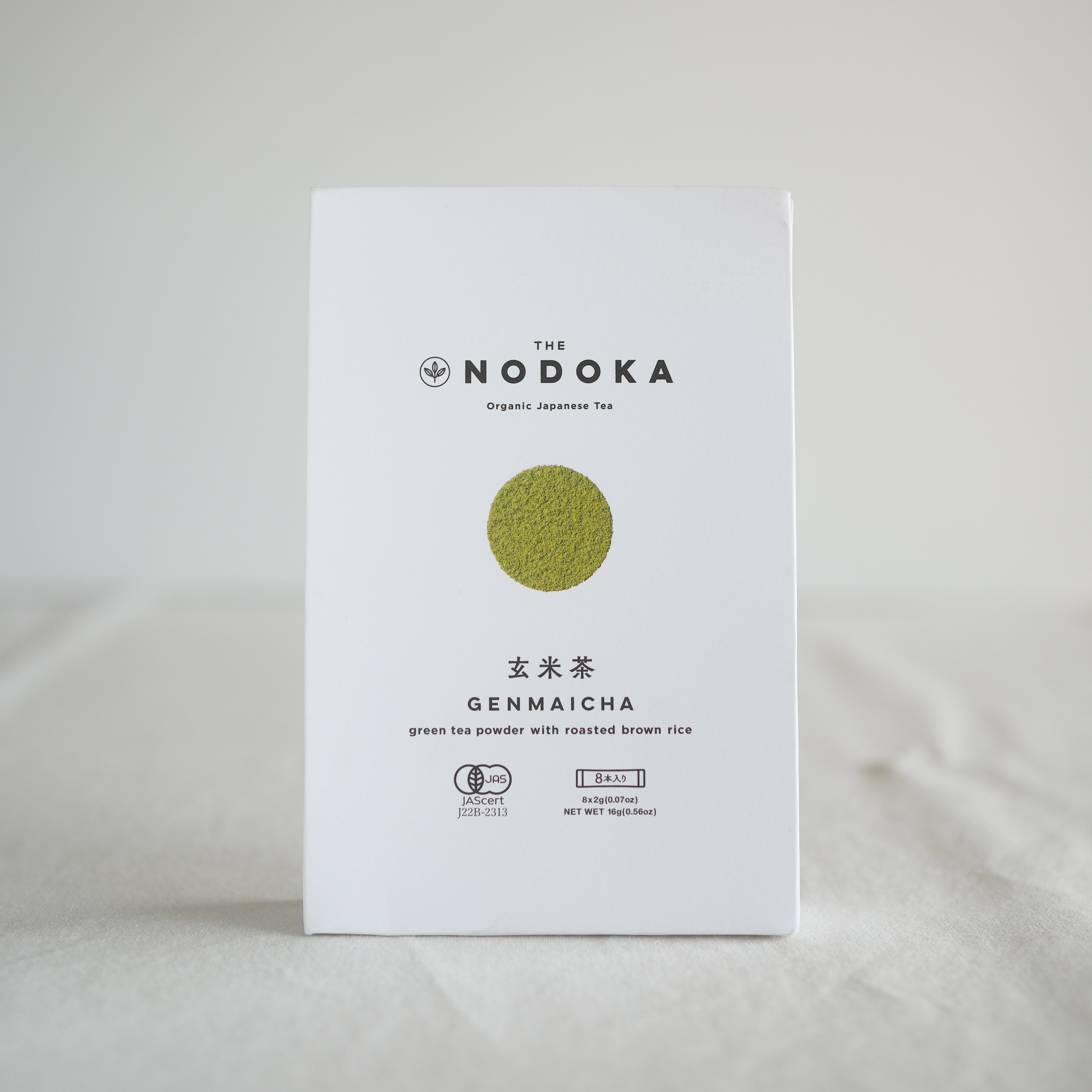 THE NODOKA Genmaicha Green tea with roasted brown rice Powder
