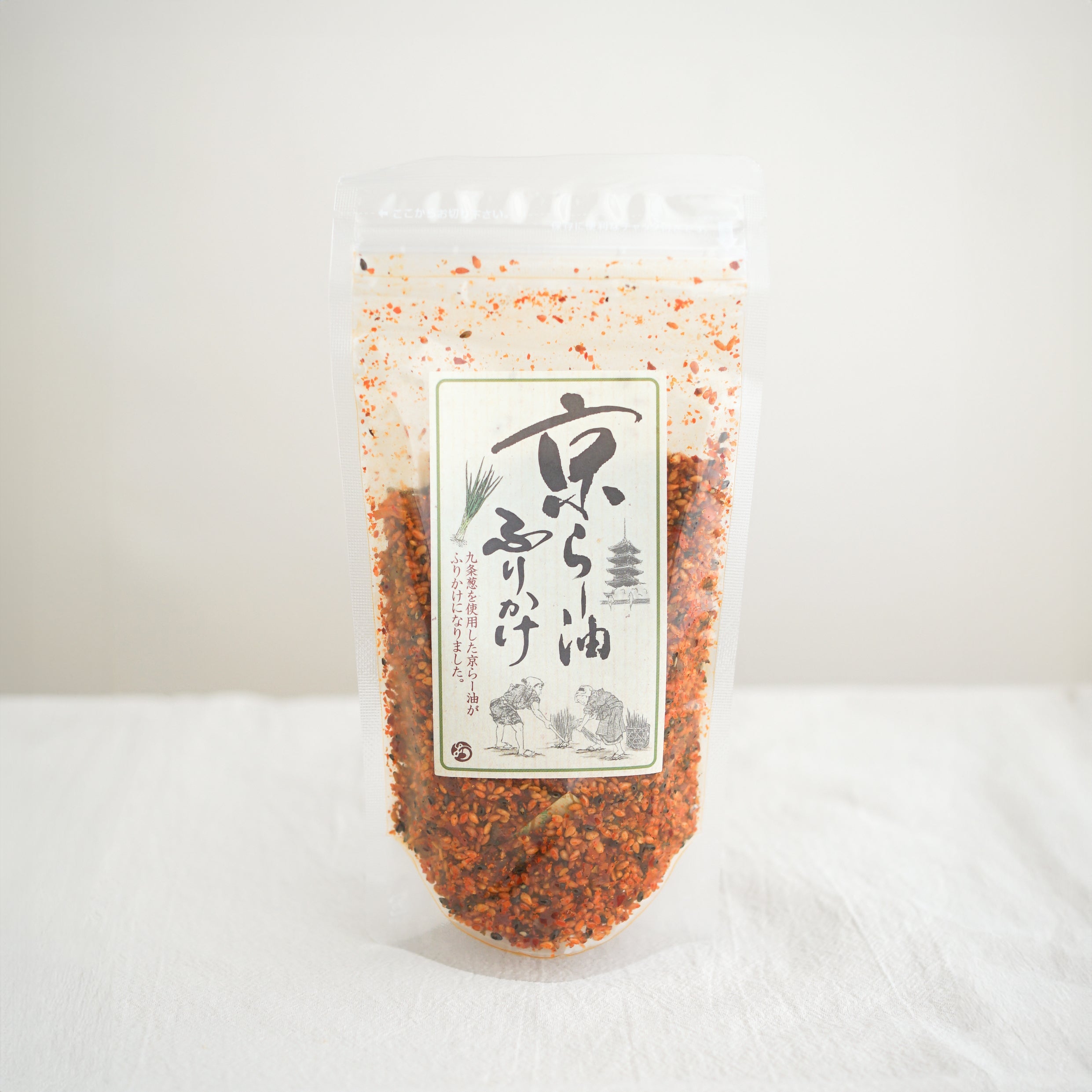 Kyo Rayu Ohanoko Saisai Spicy Chili Oil Furikake – Japanese Rice Seasoning (2-Pack)