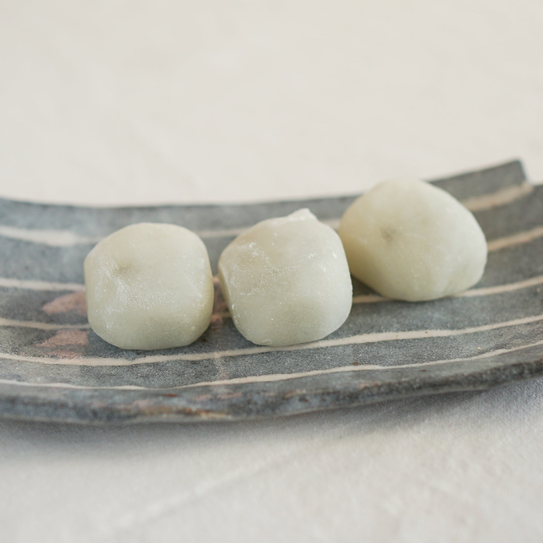 Mochi with Sesame Filling