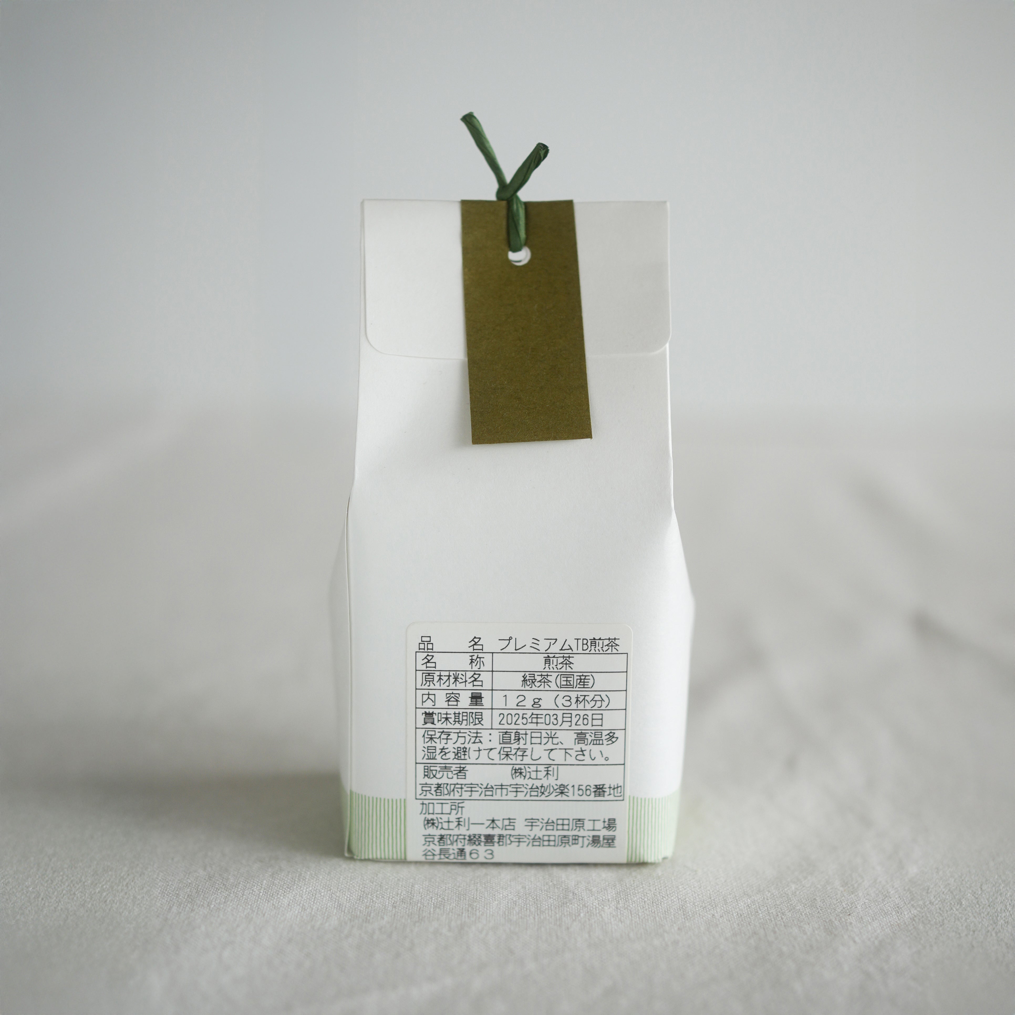 Tsujiri Green tea (Sencha) bag (4g x3)