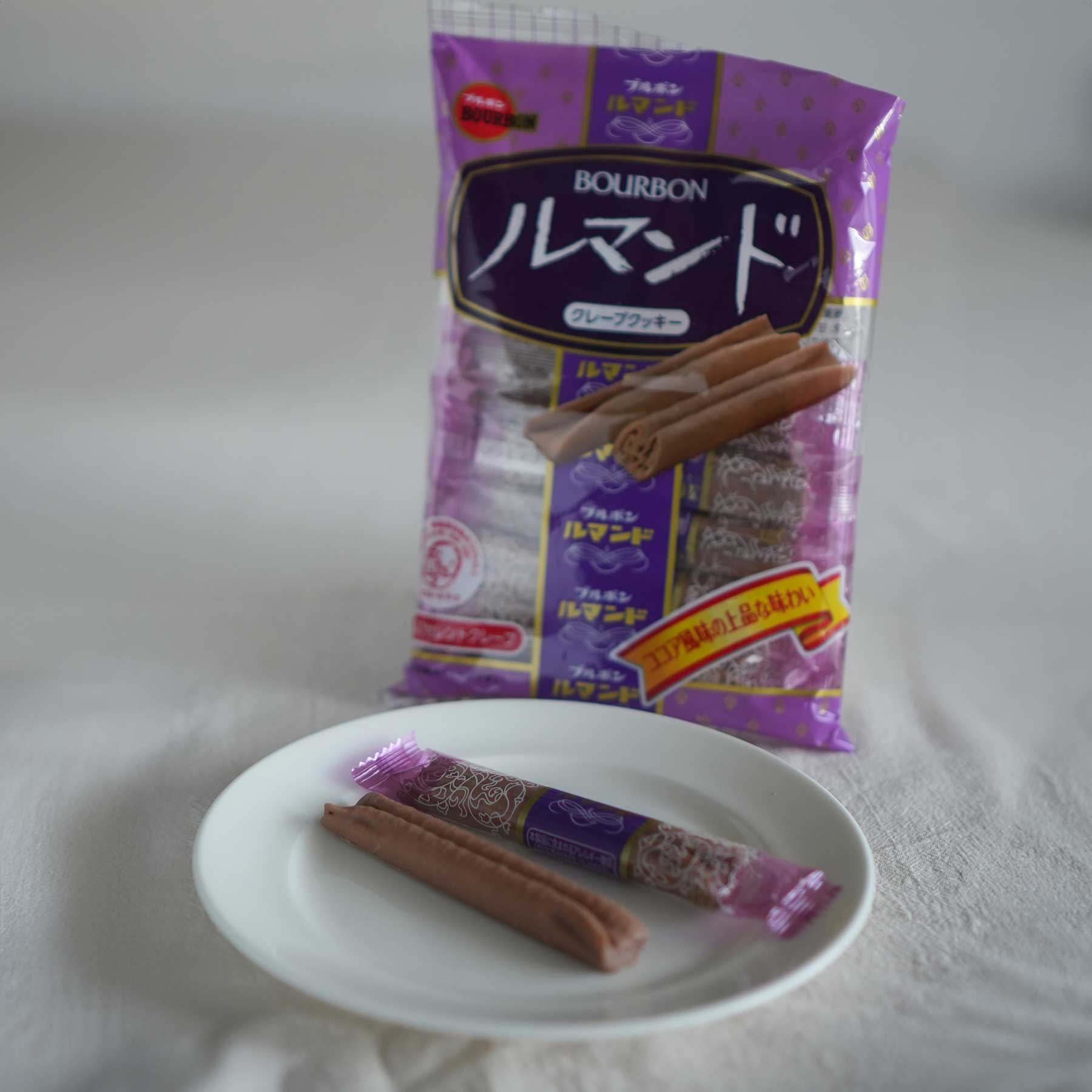 BOURBON Lumonde Crispy Crepe Cookie