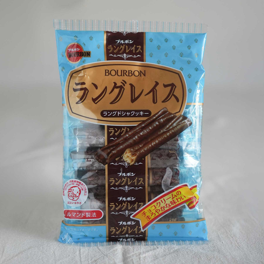 BOURBON LANGRACE Japanese Langue de Chat Chocolate Cookie