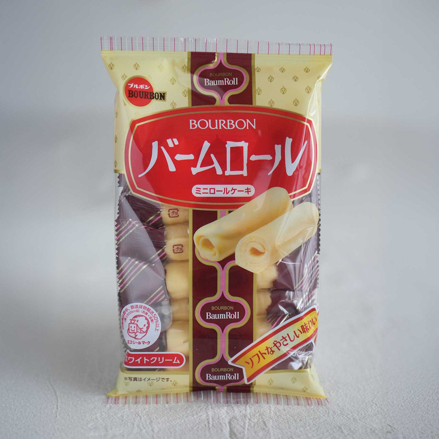 BOURBON Baumroll Japanese Wafer Roll