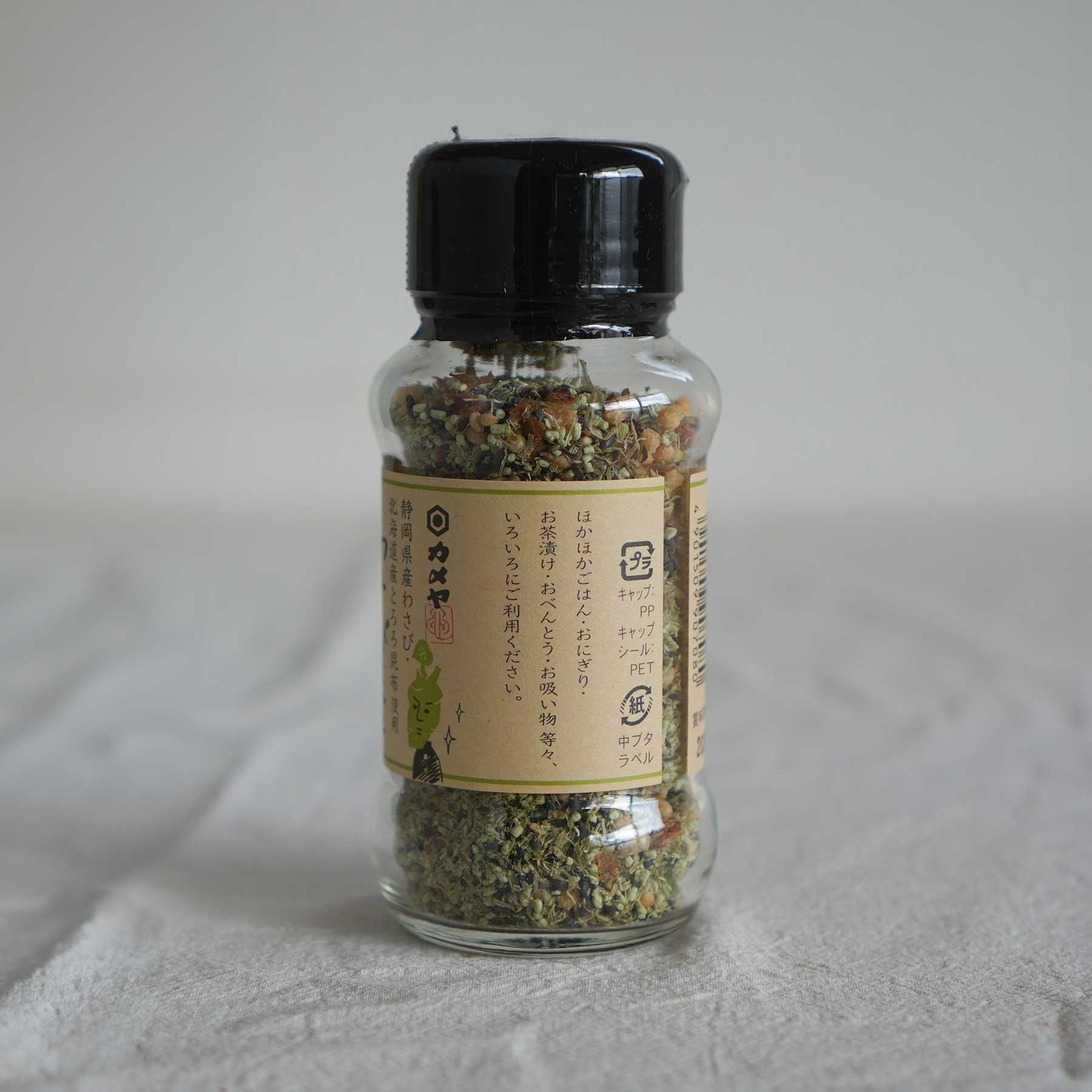 Kameya Wasabi & Tororo Kombu Furikake – Japanese Seaweed Rice Seasoning